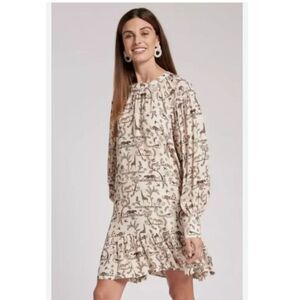 Tyler Boe Fiona Safari Animal Folklore Shift Dress